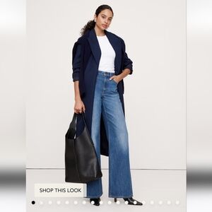 Banana Republic The Icon Classic Wide-Leg Jean 31